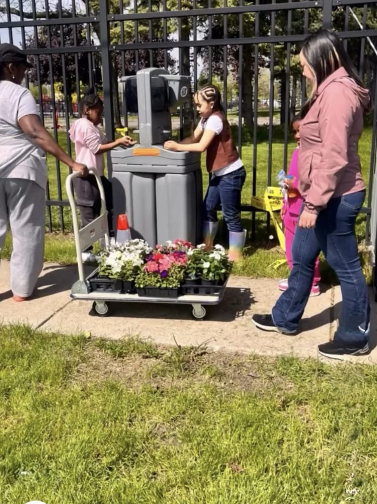 Foundation-supported neighborhood improvement effort
