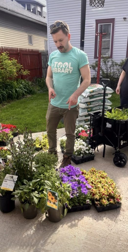 Community green-space project at East Delavan and Wyoming Avenues